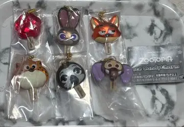 주토피아 아이스캔디 참 전 6종 컴플리트 세트 [ 당일 발송 ]