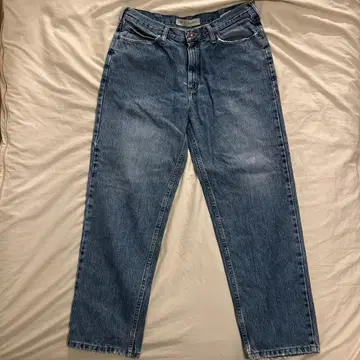 Lee 스트레이트 데님 팬츠 블루