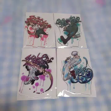 주술회전 세가 복권 아크릴 스탠드 세트