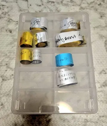 츠키우타. 츠키프로 라이브 은색 테이프 세트