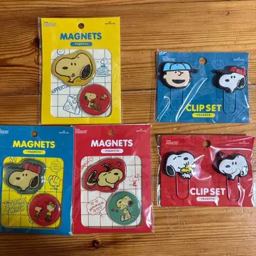 PEANUTS 스누피 5세트
