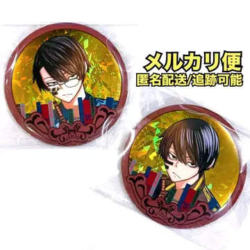 도겐안키 무타노무진 서점 한정판 홀로그램 캔뱃지 2종 원작