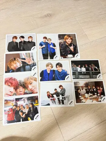 SixTONES 공식 사진 30장 세트, 씰