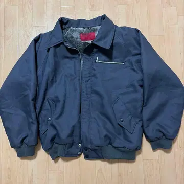 보아 칼라 부착 자켓 (네이비)