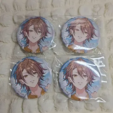 컬러풀 피치 히라카타 파크 캔뱃지 4개 세트 우리