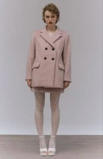 eimy istoire 샤기 울 자켓 스커트 셋업