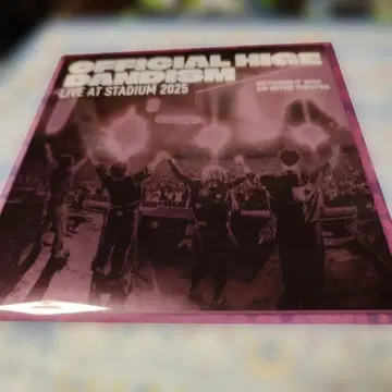 OFFICIAL HIGE DANDISM LIVE 영화 팜플렛