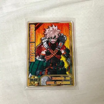 히로아카 바쿠고 카츠키 카드