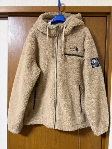 THE NORTH FACE 플리스 자켓 XL 베이지 보아 후드티