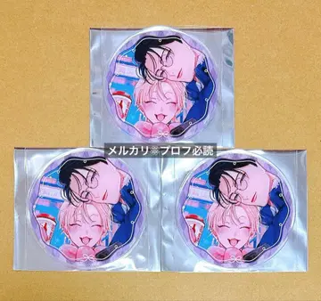 디어플러스 그라테 아크릴 코스터 야마다 노노노 3점