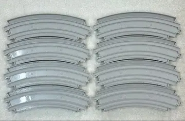 프라레일 복선 외부 고가 곡선 레일 8개 프라레일 어드밴스 선로