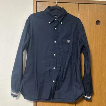 The Duffer 네이비 긴팔 셔츠 L