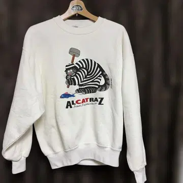 ALCATRAZ San Francisco 맨투맨 M 크레이지 셔츠