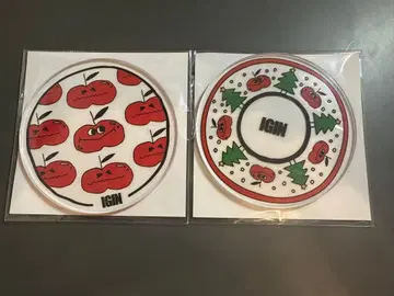 IGIN 팝업 아크릴 코스터 2개 세트