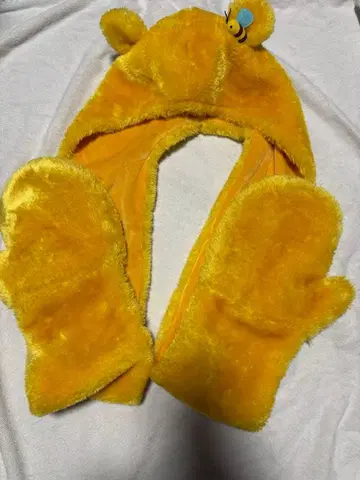 푸우 팬캡 머플러캡