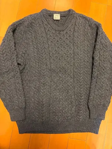 INVERALLAN 별주 메리노 아란 니트 M 사이즈