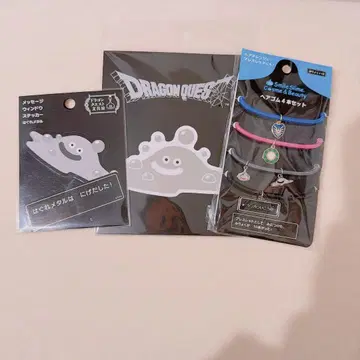 드래곤 퀘스트 드퀘 도망친 메탈 스티커 머리끈