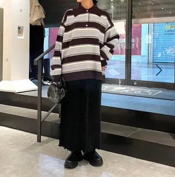 LOWRYSFARM 라거 니트 풀오버 LS