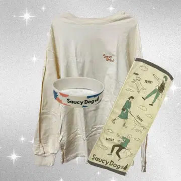 Saucy Dog 롱티 타월 러버밴드