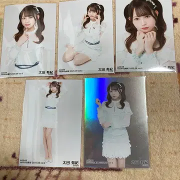 오타 유키 AKB48 9월 넷샵 한정 랜덤 브로마이드 5종 풀컴프