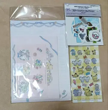 포켓몬 레터 세트 씰 3종 세트