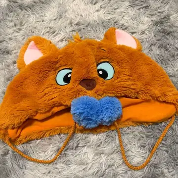 고양이 귀 폼폼 포함 모자