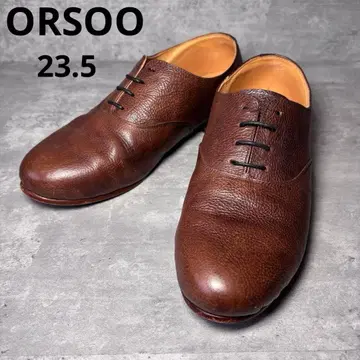 [새상품급] TANDEY 올소 ORSOO 가죽 레이스업 신발 천연 가죽