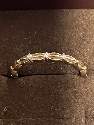 agete K10 드레스 반지 11호