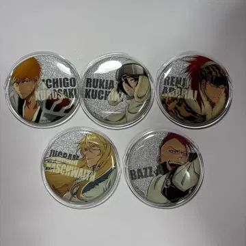 BLEACH 글리터 캔뱃지 세트 THE BLOOD WARFARE