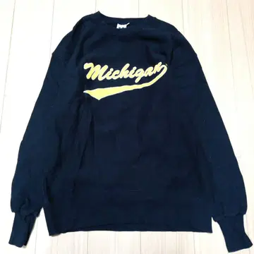 미시간 M 사이즈 네이비 맨투맨 2220번