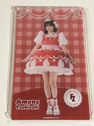 FRUITS ZIPPER 츠키아시 아마네 아크릴 섀도우 박스 스키쿠지