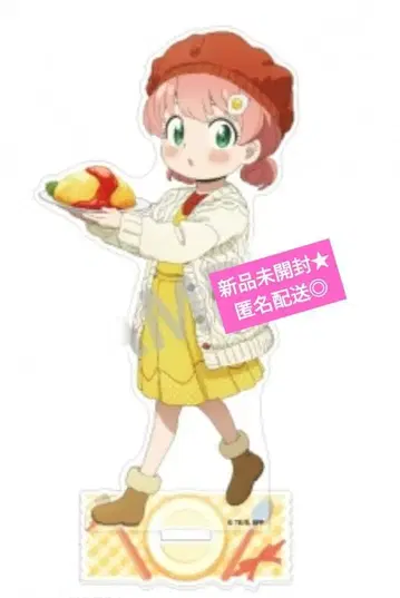 SPY x FAMILY 아냐 포저 아크릴 스탠드 오므라이스/음식