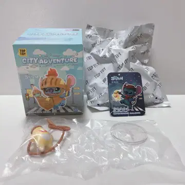 TOP TOY 스티치 시티 어드벤처 피규어 추포구응