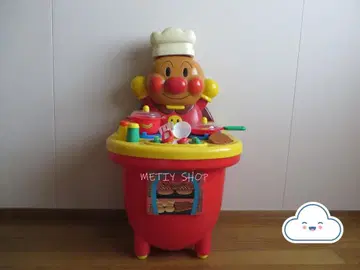 [레어] 호빵맨 소꿉놀이 주방 세트. 레트로