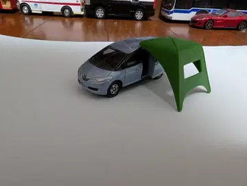 레어 토미카 도요타 에스티마 텐트 포함