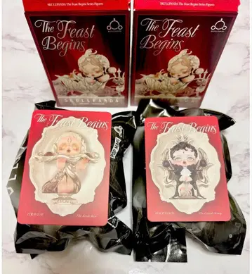 [정품] SKULLPANDA The Feast Begins 2체 세트