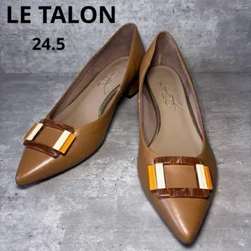 [새상품] LE TALON 루탈론 펌프스 스틸레토 버클 가죽