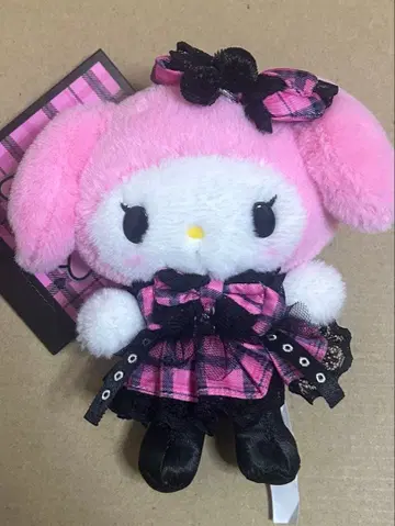 마이멜로디 마스코트 홀더 Sweet Rock 'n' Check