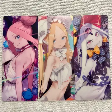 FGO 최종 재림전 편성 화면풍 카드 아비게일 3종