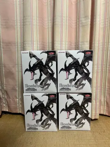 유희왕 KONAMI Equal-Arts 붉은 눈의 흑룡 피규어