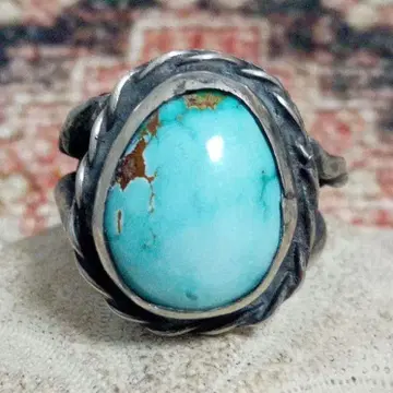 애리조나 터콰이즈 실버 925 반지