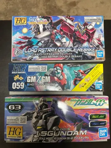 HG 건담 프라모델 로드 아스트레이 더블 리베이크 외 3점 세트