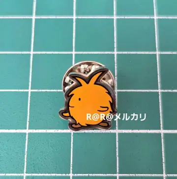 만박 핀 배지 킷코로 오렌지