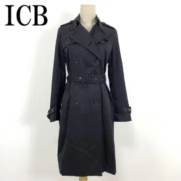 LA4202 ICB 아이씨비 롱 트렌치코트 네이비 9