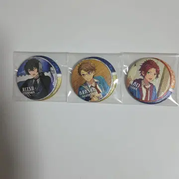 앙스타 추억 캔뱃지 사쿠마 리츠 나루카미 아라시 이사라 마오