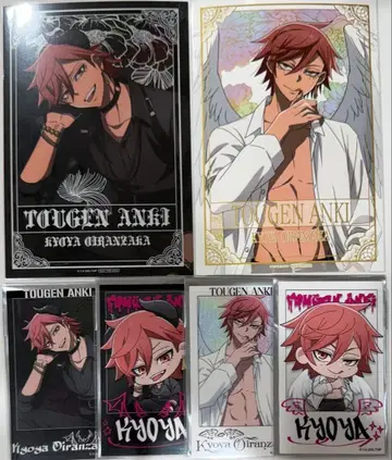 오이란 사카쿄야 도겐안키 특전 엽서 폴라로이드풍 카드 파보테리아 악마