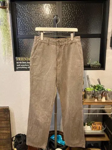 빔즈 브라운 데님 청바지 L 사이즈