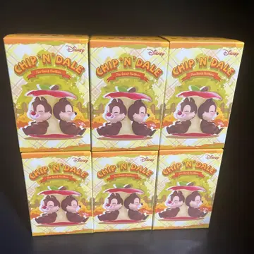 디즈니 칩과 데일 팬 러빙 브라더스 시리즈 피규어