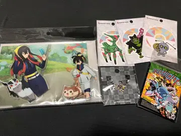 포켓몬 디오라마 아크릴 스탠드 키타카미 마을 스구리 제유 외 플러스