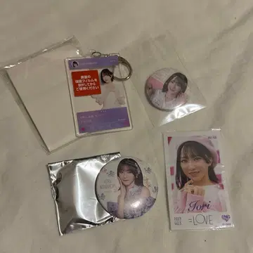 이코라부 노구치 이오리 키링 캔뱃지 미니 사진 묶음 판매